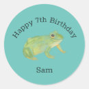 Search for frog birthday stickers Kids