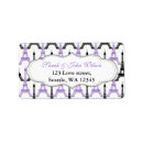 Search for eiffel return address labels Purple