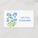 Search for forget me not business cards Florist