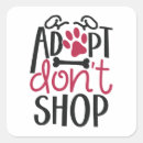 Search for animal rescue stickers Adopt dont shop