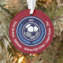 Search for soccer coach christmas tree decorations Team