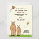 Search for foal baby shower invitations Mare