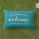 Search for welcome to our home cushions Family last name monogram