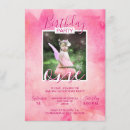 Search for year 1st birthday invitations Watercolor