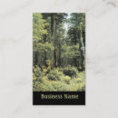 Search for forestry business cards Nature