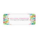 Search for birds of paradise return address labels Green