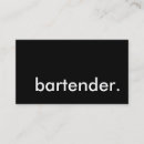 Search for beverage business cards Bartending