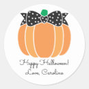 Search for girly bow stickers Pumpkin