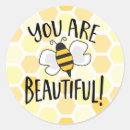 Search for you are beautiful stickers Yellow