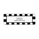 Search for side return address labels White
