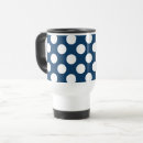Search for navy blue polka dots mugs For her