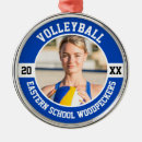 Search for volleyball christmas tree decorations Player