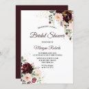 Search for wine bridal shower invitations Floral