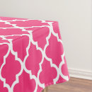 Search for hot pink tablecloths Geometric