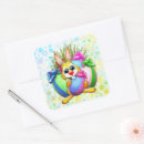 Search for easter eggs stickers Rabbit