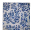 Search for french toile tiles Vintage
