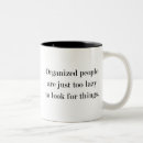 Search for organized mugs People