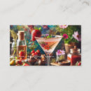Search for cocktail business cards Mixed drinks