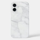 Search for white marble pattern iphone cases Elegant