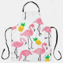 Search for pink flamingo aprons Pineapple