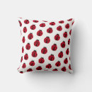 Search for ladybug cushions Red