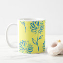 Search for blue sunflower mugs Pattern