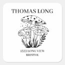 Search for small mushrooms stickers Business