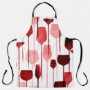 Search for cocktail aprons Red
