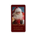 Search for seasons greeting return address labels Santa