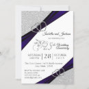 Search for navy silver anniversary invitations 25 years