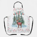 Search for red and green aprons Xmas