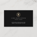 Search for voice teacher business cards Minimal