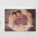 Search for twins birth announcement cards Twin babies