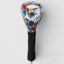 Search for eagle golf head covers Red white and blue