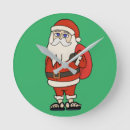 Search for ugly clocks Santa claus