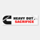 Search for duties bumper stickers Sacrifice