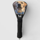 Search for pet golf head covers Golden retriever