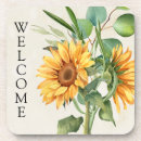 Search for sunflower coasters Eucalyptus