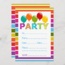 Search for general party invitations Rainbow