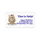 Search for pet rabbit return address labels Hare