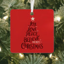 Search for peace love joy christmas tree decorations Festive