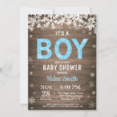 Search for a snowman with baby shower invitations Snowflake