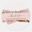 Search for boutique business stickers Pink