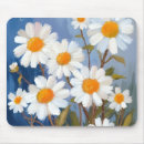 Search for painted daisies mouse mats White