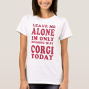 Search for corgi womens tshirts Face