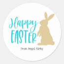 Search for rabbit silhouette stickers Cute