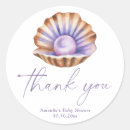 Search for ocean thank you stickers Watercolor