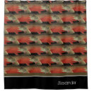 Search for black white and red shower curtains Rustic
