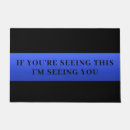 Search for thin blue line doormats Law enforcement