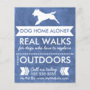 Search for dog walker flyers Dog walking business